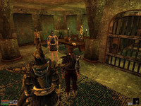 Барен Ален в Хранилище Хлаалу. TES 3: Morrowind
