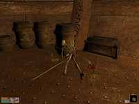 Тело Пеке Уччо в TES 3: Morrowind
